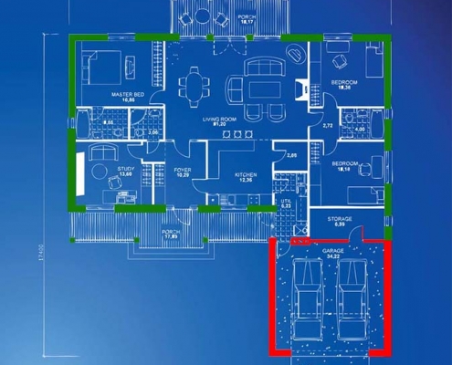 insulation sketch requirements top view