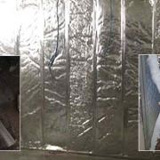 wall cavity bubble and fibre insulation