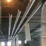 Exterior pipe insulation wrap